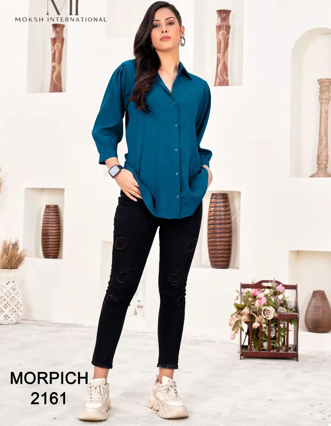 Moksh Dream'S Shirt Vol 2 Rinkal Cotton Wholesale Fancy Kurtis Catalog