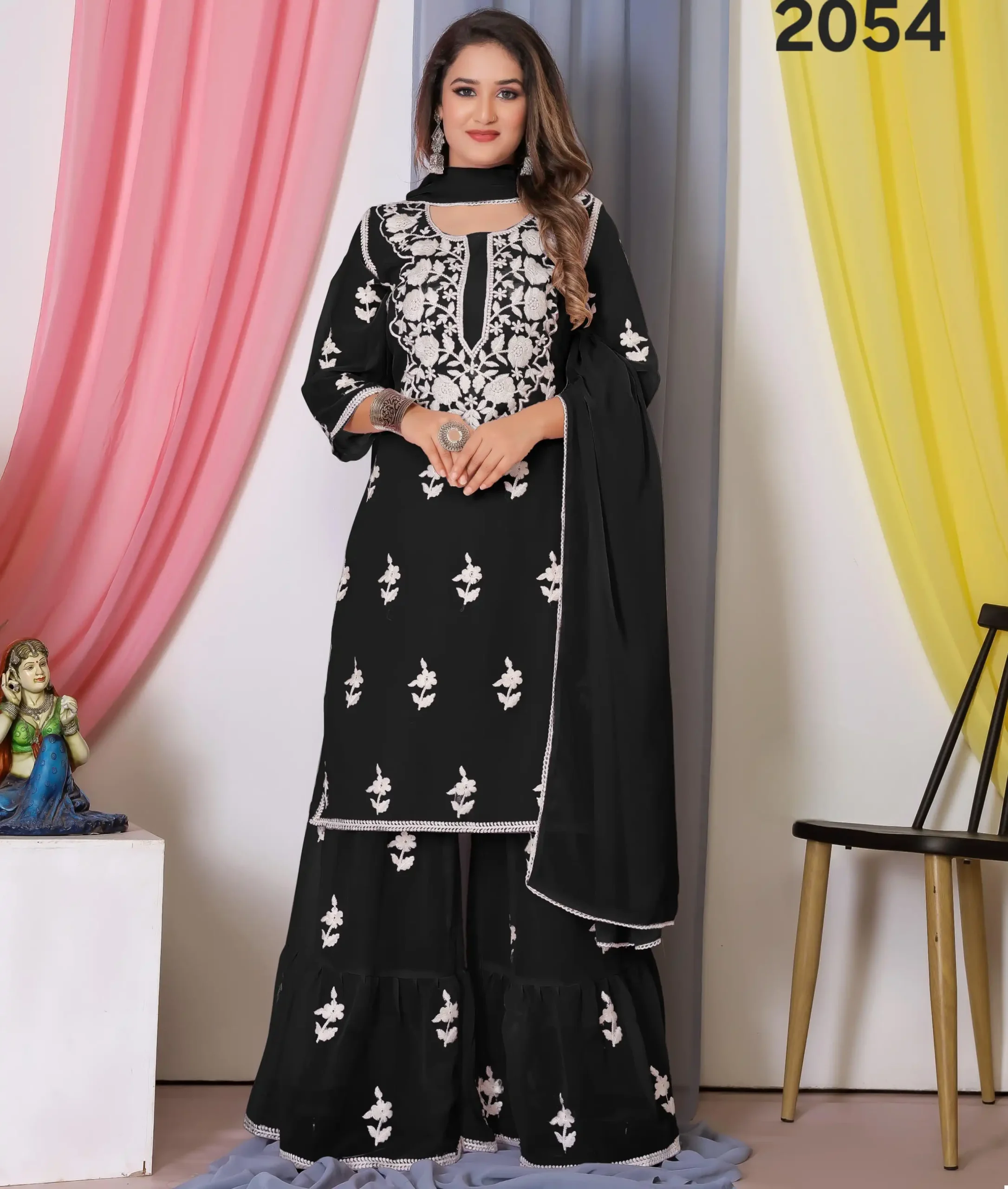 Mrudangi Noor 2 Bamberg Georgette Wholesale Designer Salwar Suit Catalog