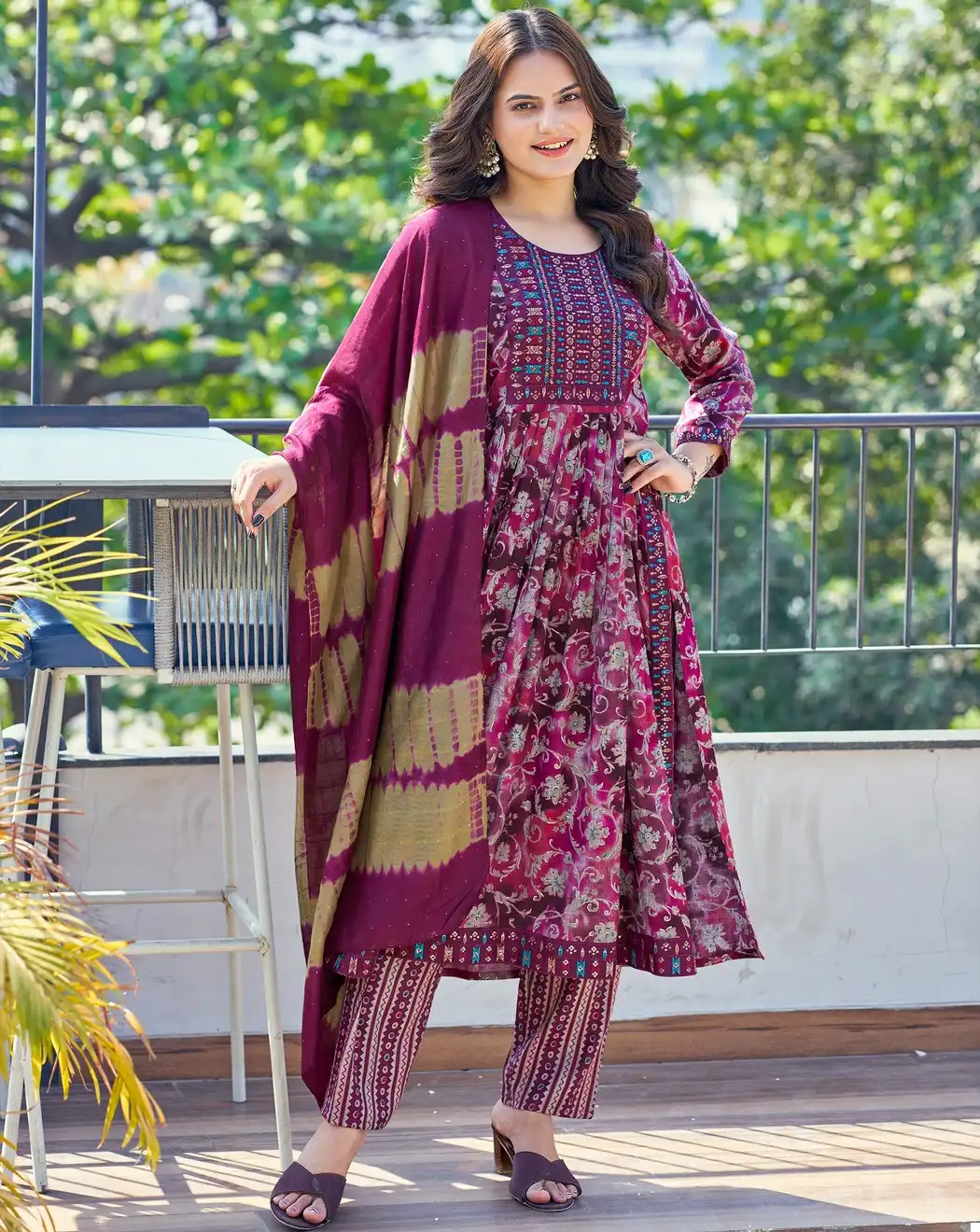 Mystic 9 Sara Vol 5 Two Ton Rayon Wholesale Readymade Salwar Suit Catalog