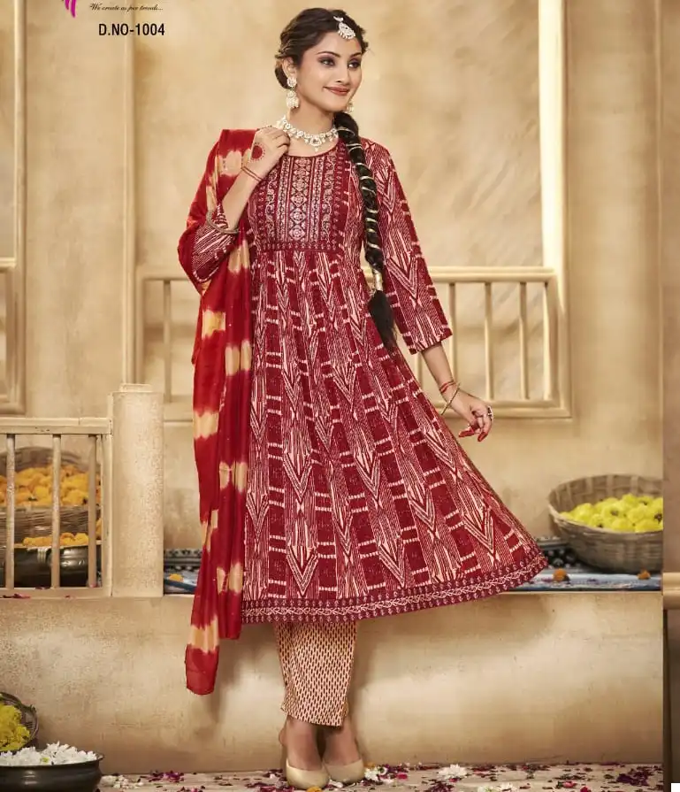 Mystic9 Simran Vol 1 Heavy Rayon Wholesale Readymade Salwar Suit Catalog