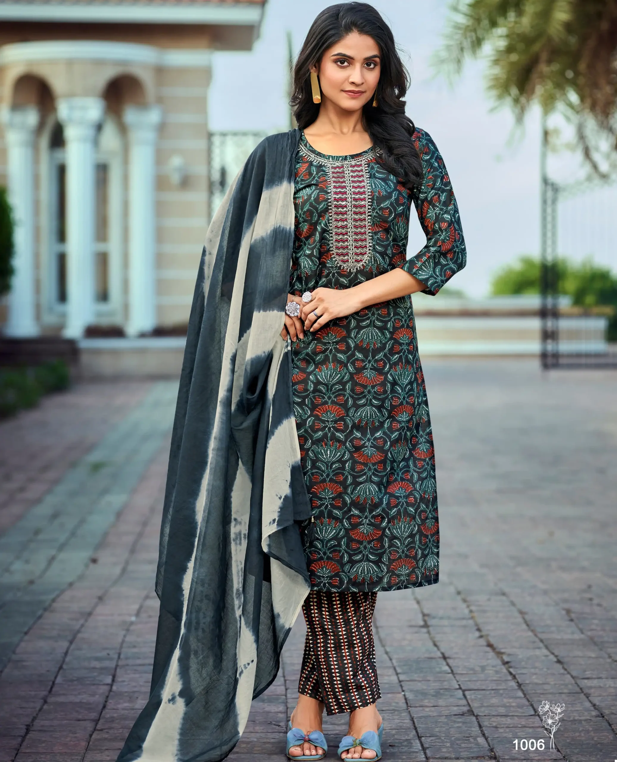 Ossm Cotton Culture Cotton Print Wholesale Readymade Salwar Suit Catalog