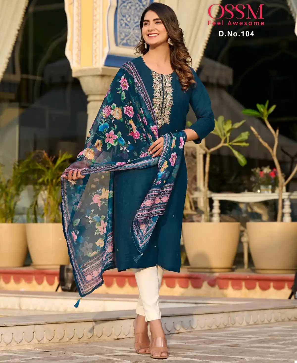 Ossm Gulaal Premium Fancy Viscos Wholesale Readymade Salwar Suit Catalog