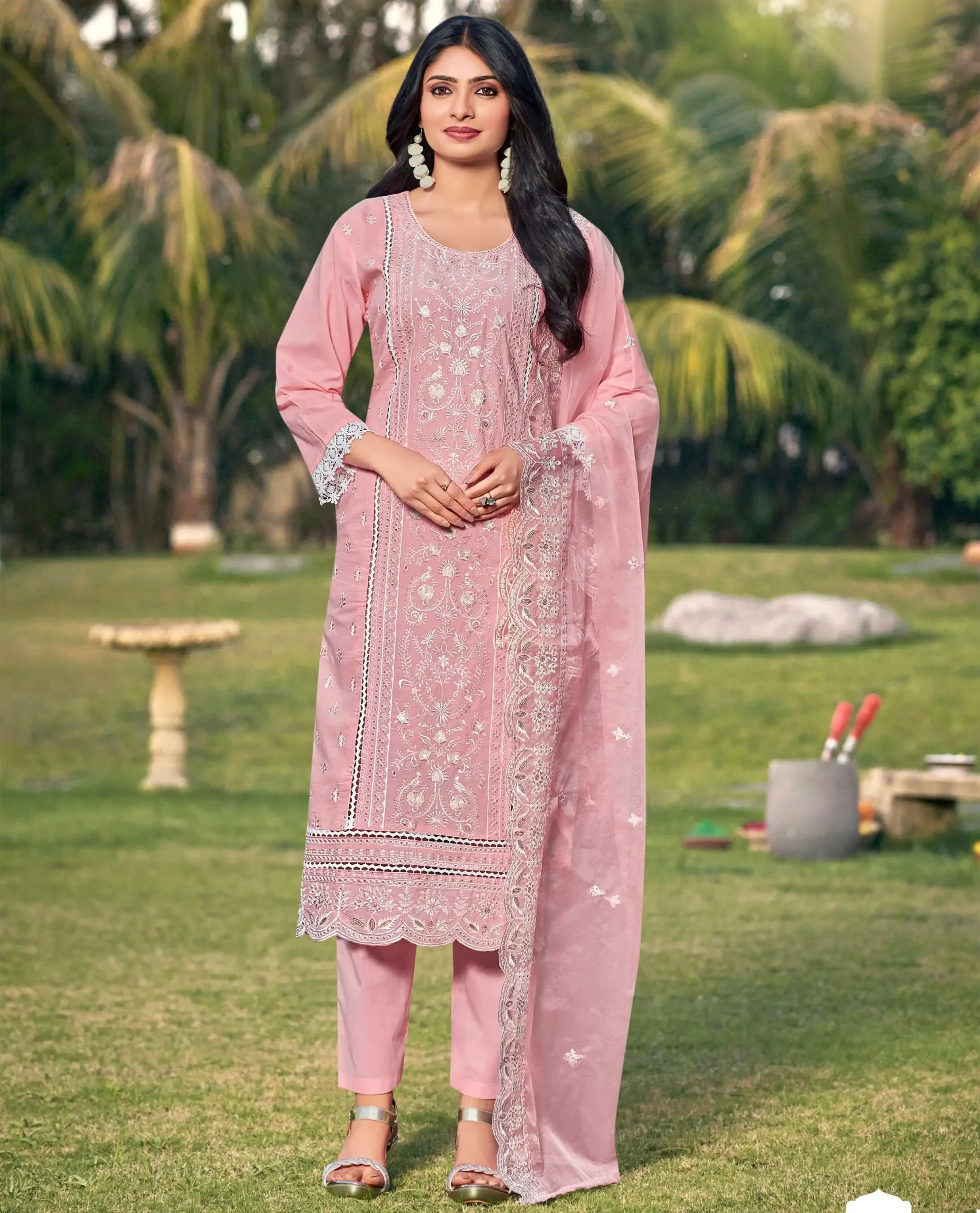 Ossm Summer Style Premium Cotton Wholesale Readymade Salwar Suit Catalog