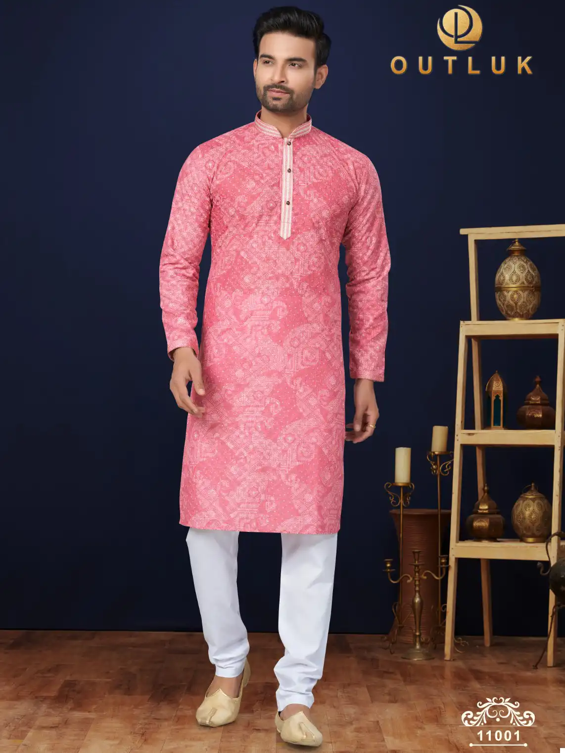 Outluk Wedding Collection Vol 11 Heavy Cotton Digital Print Wholesale Kurta with Pajama Catalog