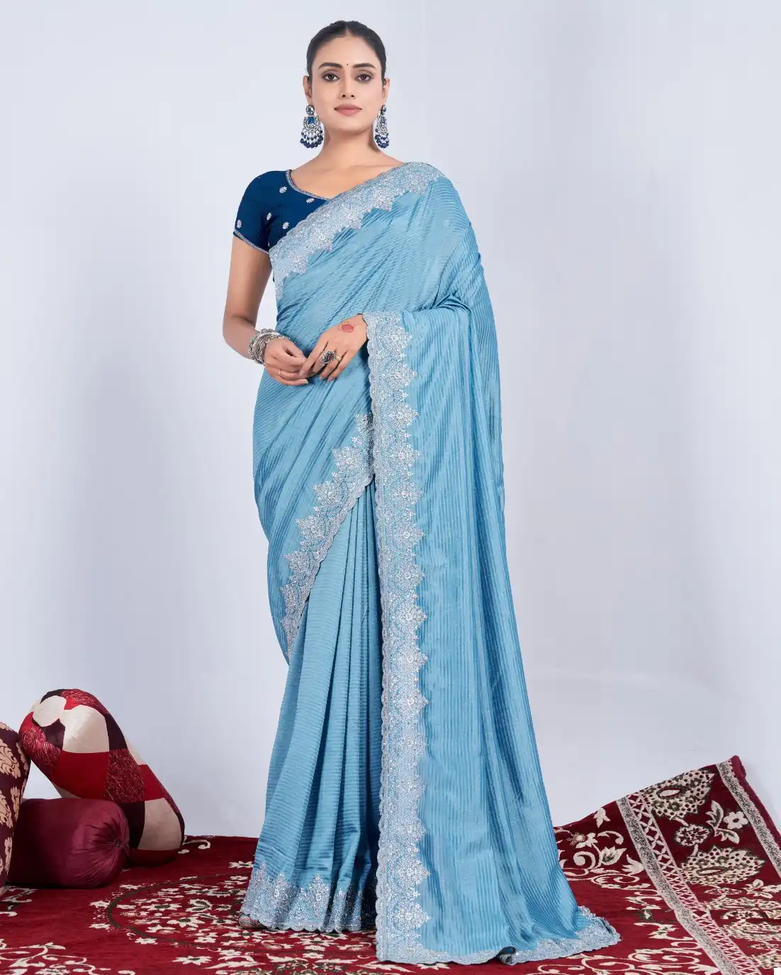 Prima 801 To 804 Black Rangoli Wholesale Fancy Sarees Catalog