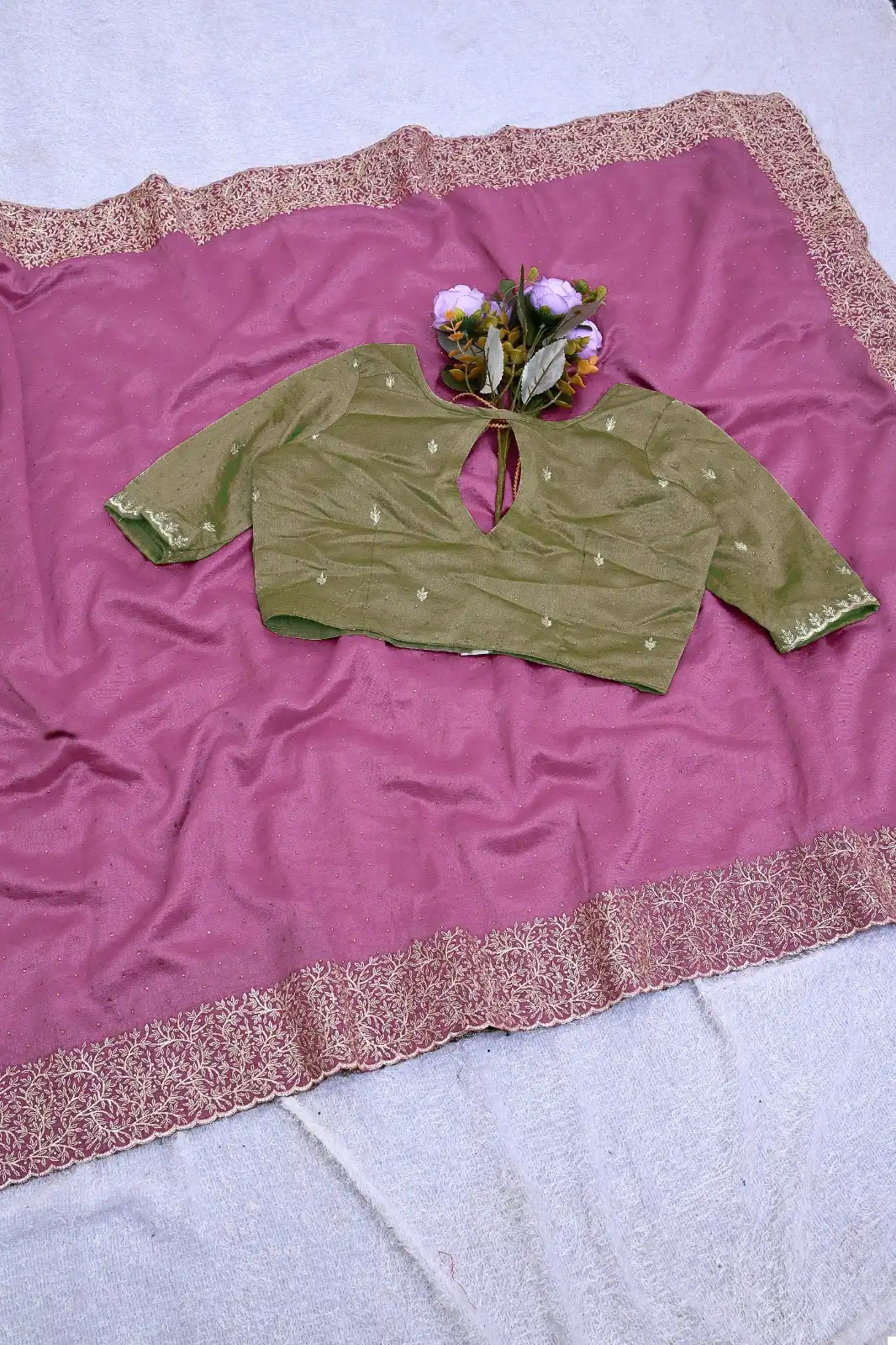 Prima 901 To 908 Vichitra Blooming Wholesale Fancy Sarees Catalog - Image 12