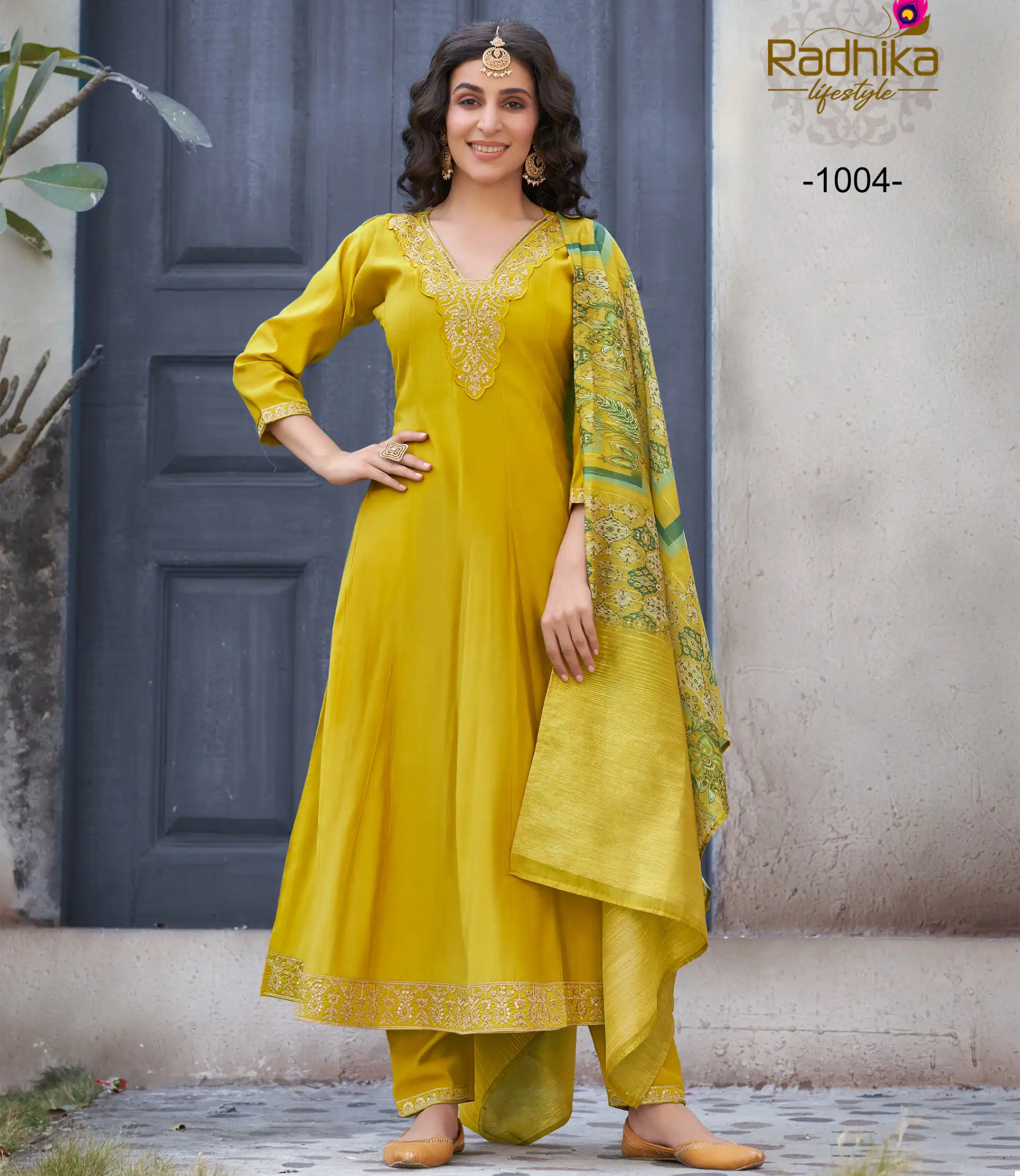 Radhika Lifestyle Gulmohar Vol 1 Heavy Roman Silk Wholesale Readymade Salwar Suit Catalog