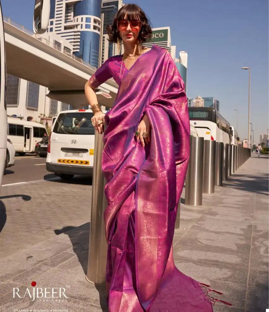 Rajbeer Kzainab Handloom Weaving Wholesale Fancy Sarees Catalog