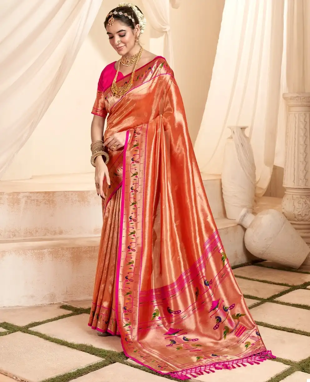 Rajpath Mangalya Silk Soft Tissue Silk Wholesale Fancy Sarees Catalog