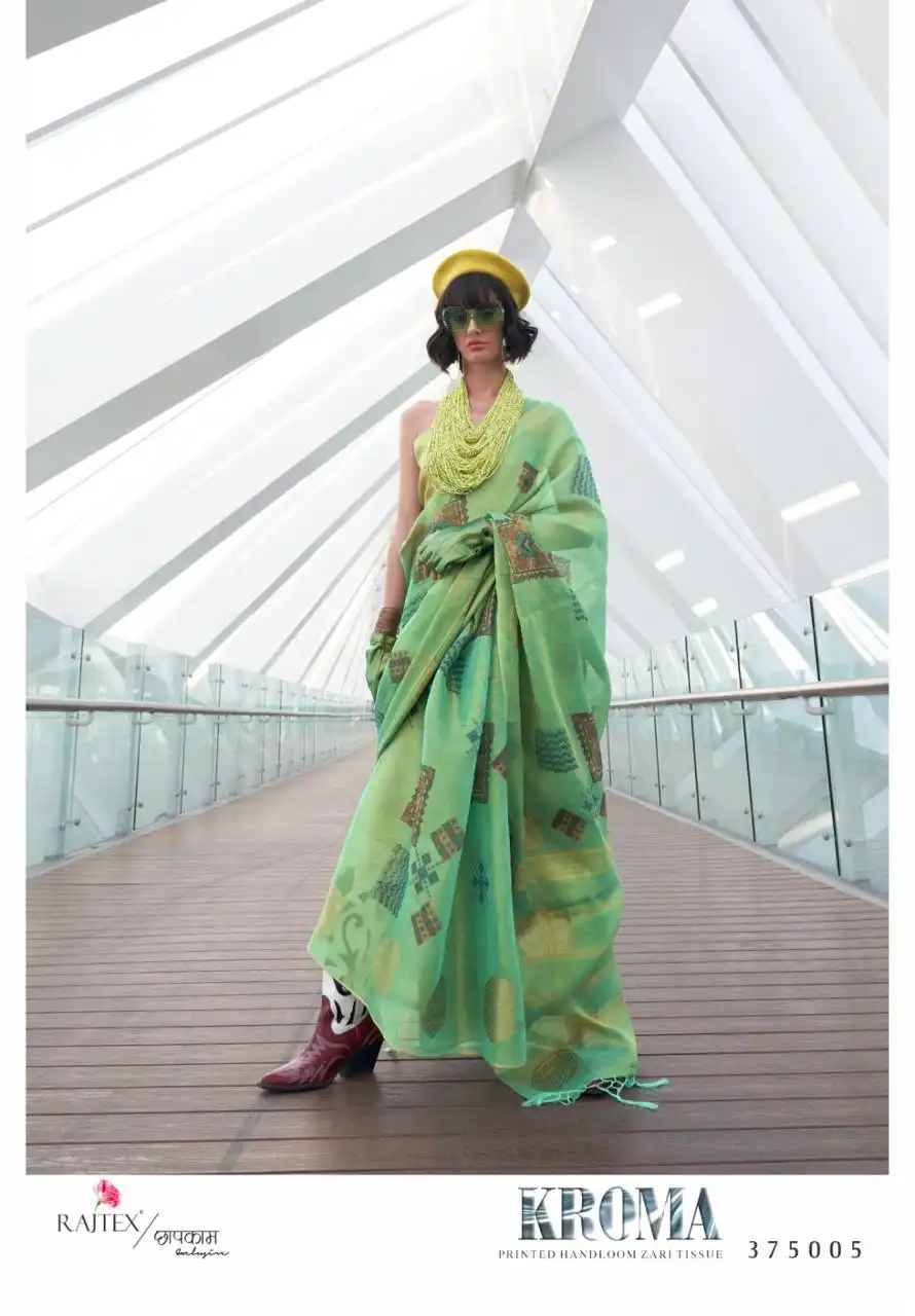 Rajtex Kroma Silk Wholesale Fancy Sarees Catalog - Image 8