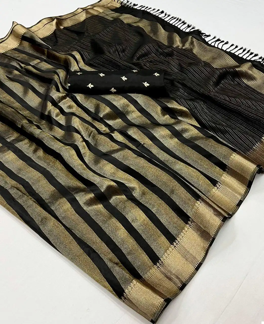 Rajtex Ksatsuma Pure Viscose Wholesale Fancy Sarees Catalog - Image 7