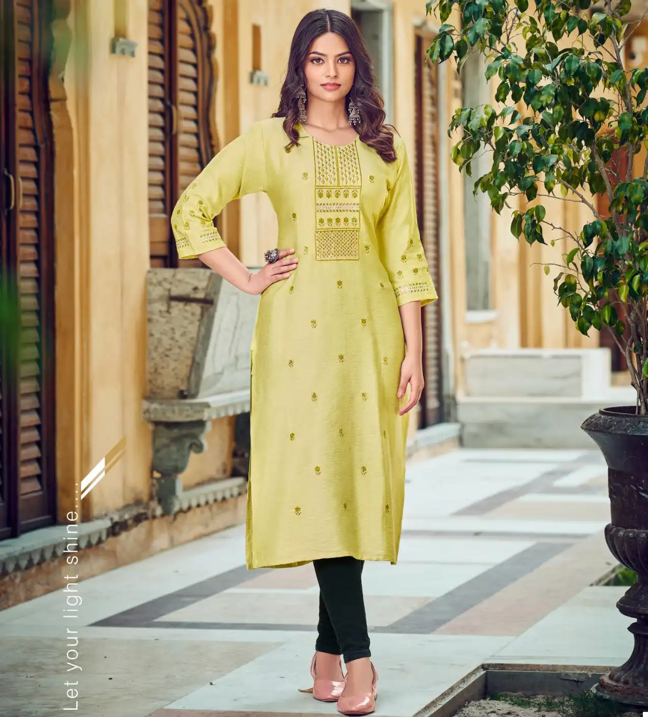 Rangoon Aaira Viscose Wholesale Fancy Kurti Catalog