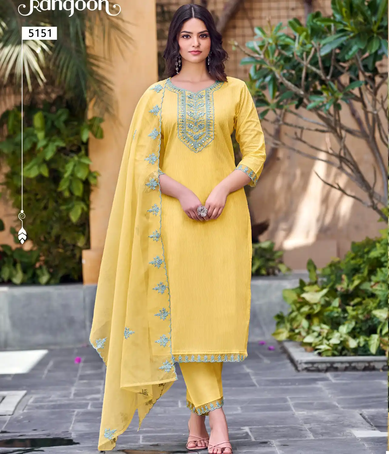 Rangoon Sofia Pure Cotton Wholesale Readymade Salwar Suit Catalog
