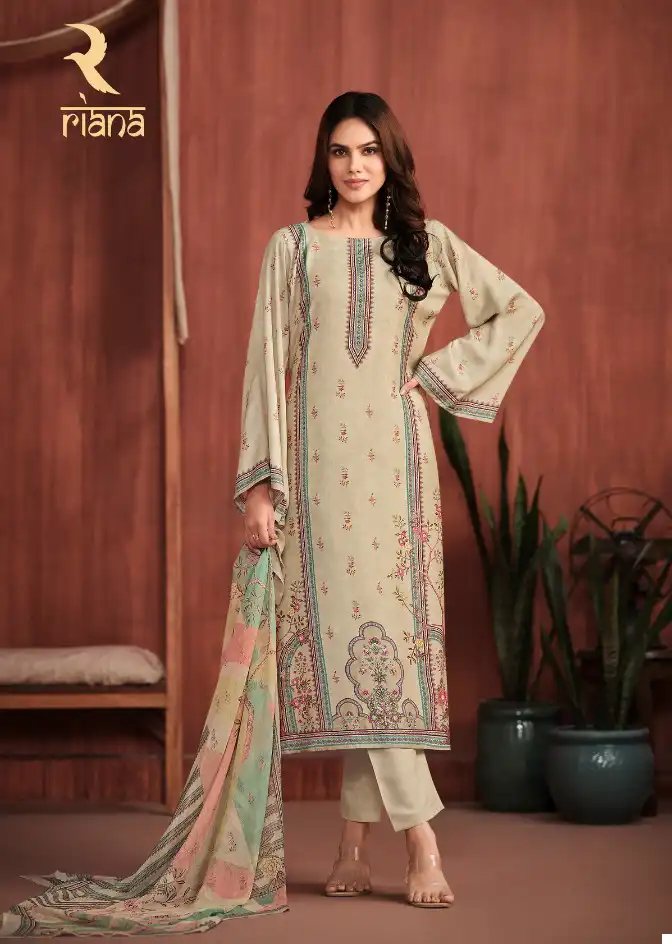 Riana Kaveri Pure Viscous Muslin Wholesale Fancy Salwar Suit Catalog - Image 4