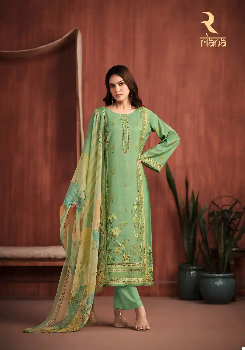 Riana Kaveri Pure Viscous Muslin Wholesale Fancy Salwar Suit Catalog - Image 5