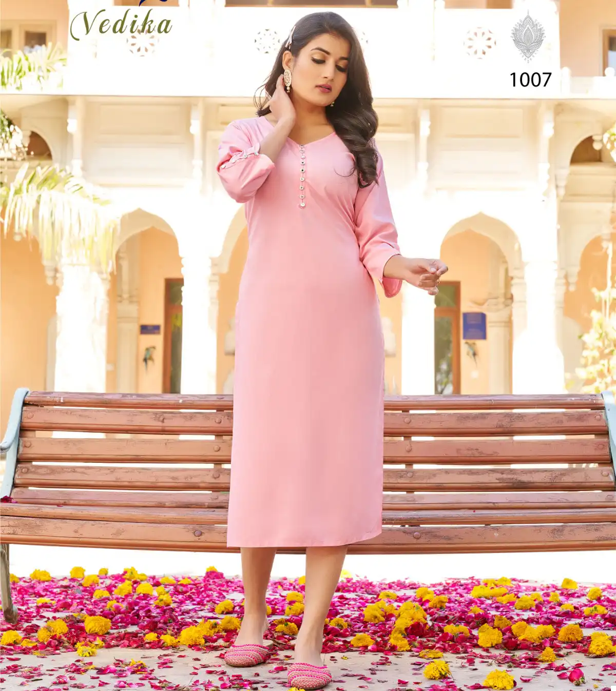 Rung Vedika Heavy 22Kg Rayon Wholesale Fancy Kurtis Catalog