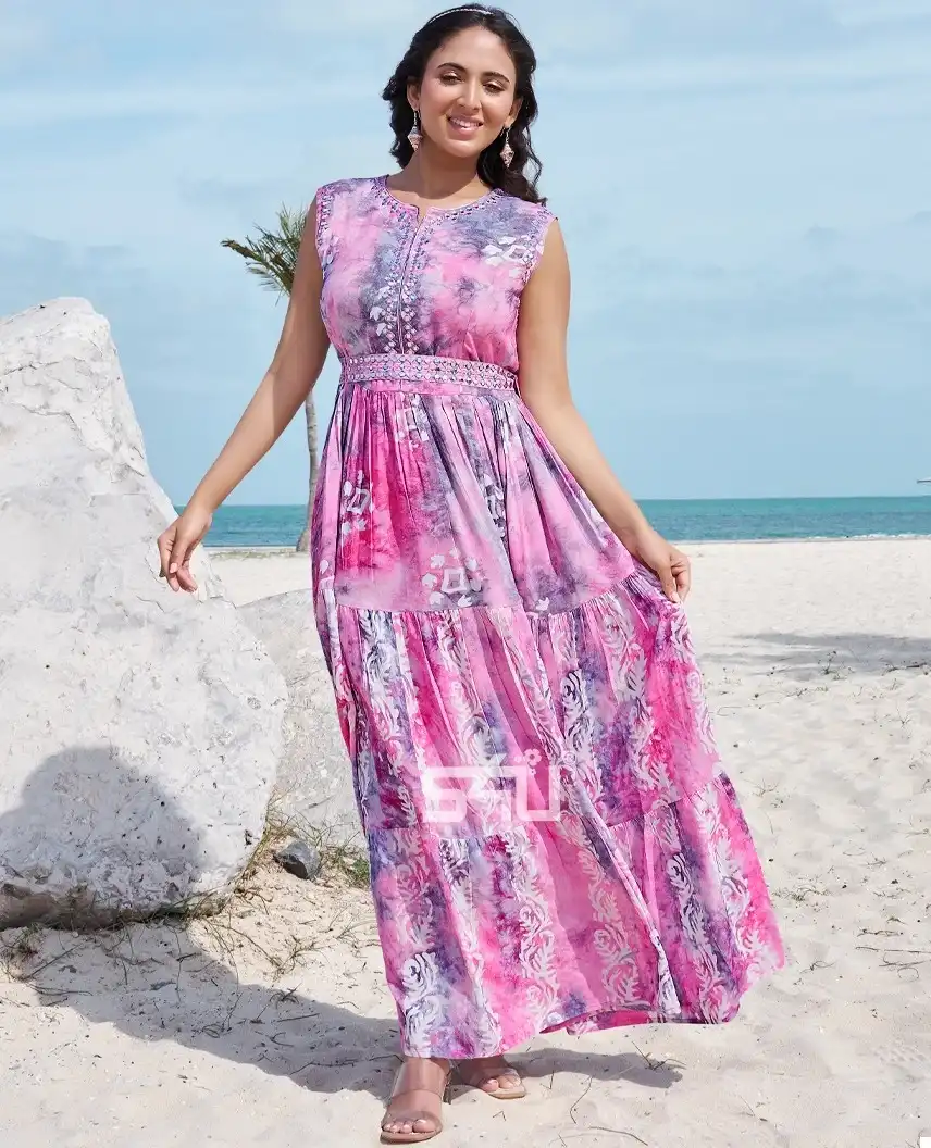 S4U Shivali Weekend Passion 07 Rayon Wholesale Fancy Floral Gowns Catalog