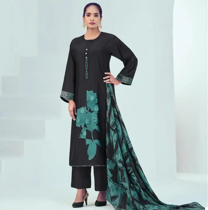 Sahiba Sejal Unique Muslin Silk Wholesale Fancy Salwar Suit Catalog