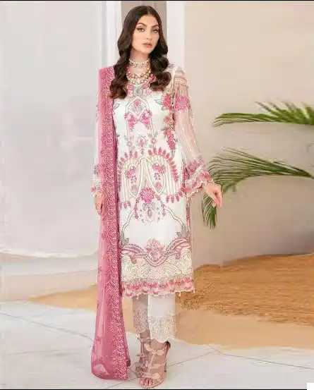 Serene S 270 Organza Wholesale Pakistani Salwar Suit
