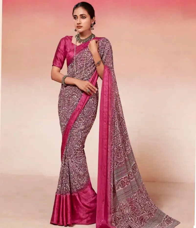 Shubh Shree Panihari Satin Wholesale Sarees Catalog