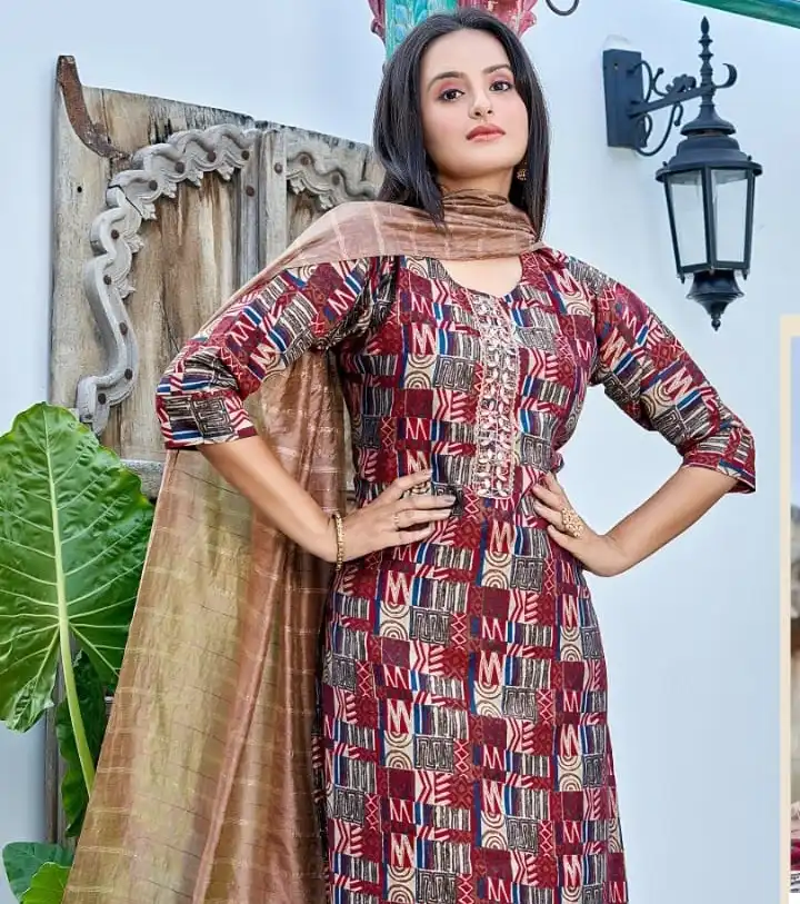 Smylee Radhika Heavy Modal Silk Wholesale Readymade Salwar Suit Catalog