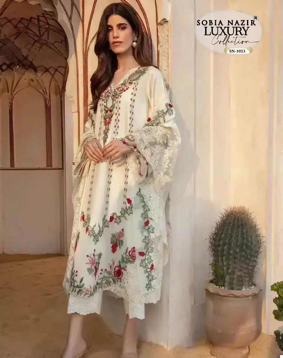 Sobia Nazir Sn 1023 Lawn Wholesale Pakistani Salwar Suit
