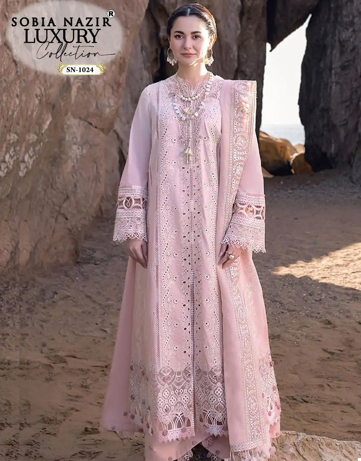 Sobia Nazir Sn 1024 Lawn Wholesale Pakistani Salwar Suit
