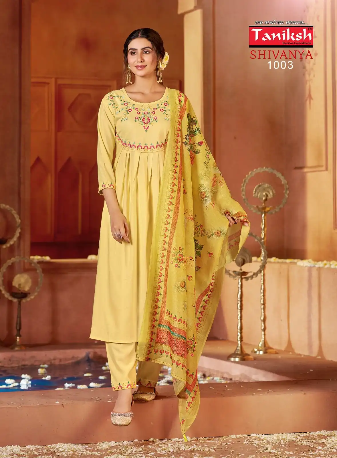 Taniksh Shivanya Vol 1 Heavy Rayon Wholesale Readymade Salwar Suit Catalog - Image 7