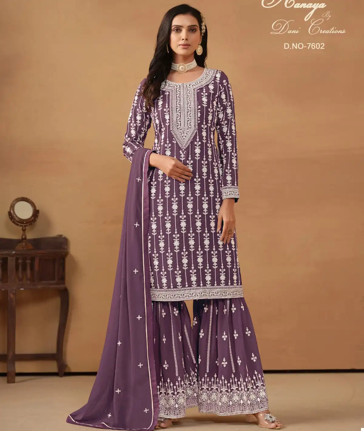 Twisha Aanaya Vol 176 Faux Georgette Wholesale Designer Salwar Suit Catalog