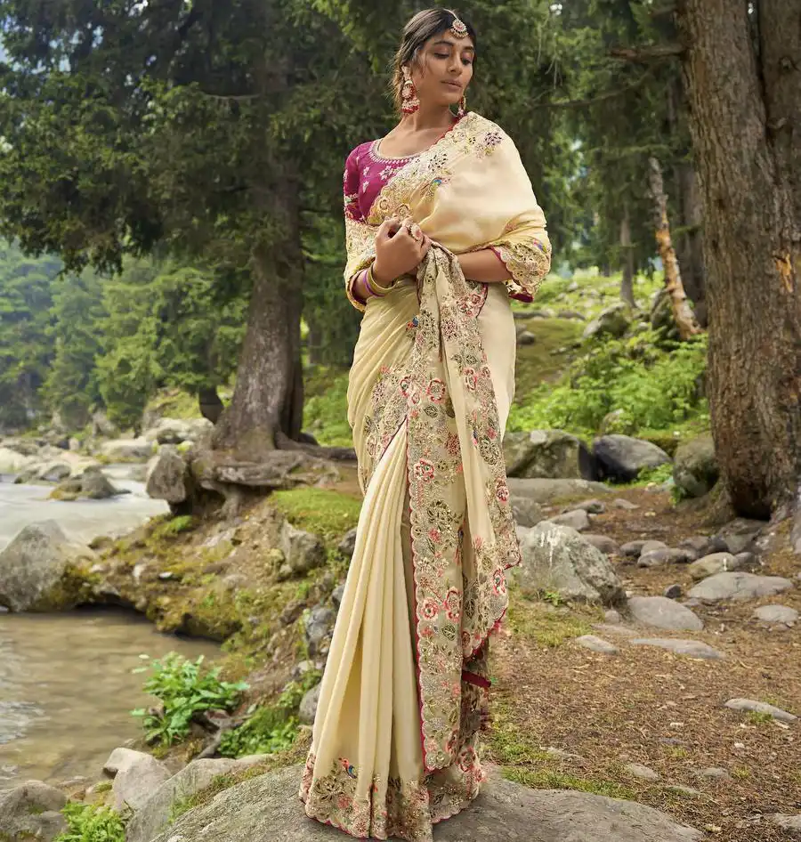 Vardan Ethnic Bt 1216 Pure Soft Zimmy Cho Silk Wholesale Designer Saree