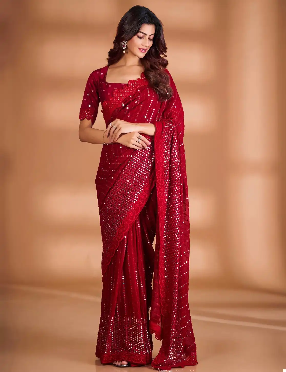 Vardan Ethnic Bt 361 Soft Georgette Wholesale Fancy Sarees