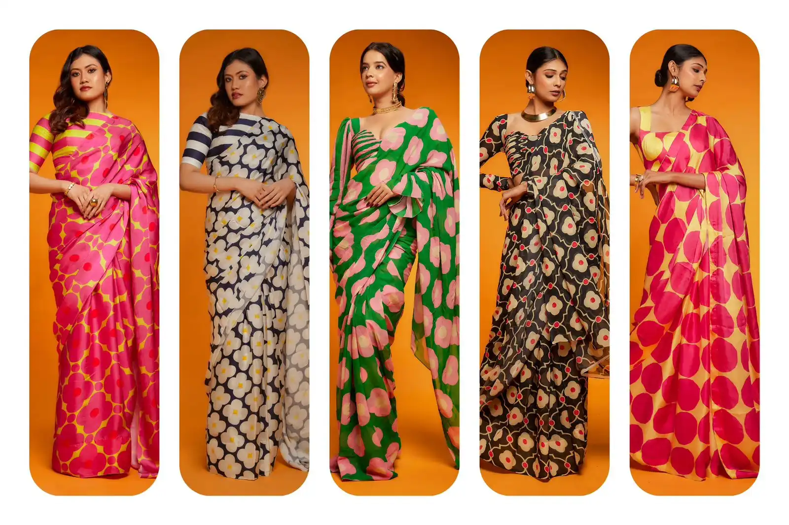 Vardan Ethnic Celebrity Inspired Soft Satin Wholesale Fancy Saree Catalog - Image 16