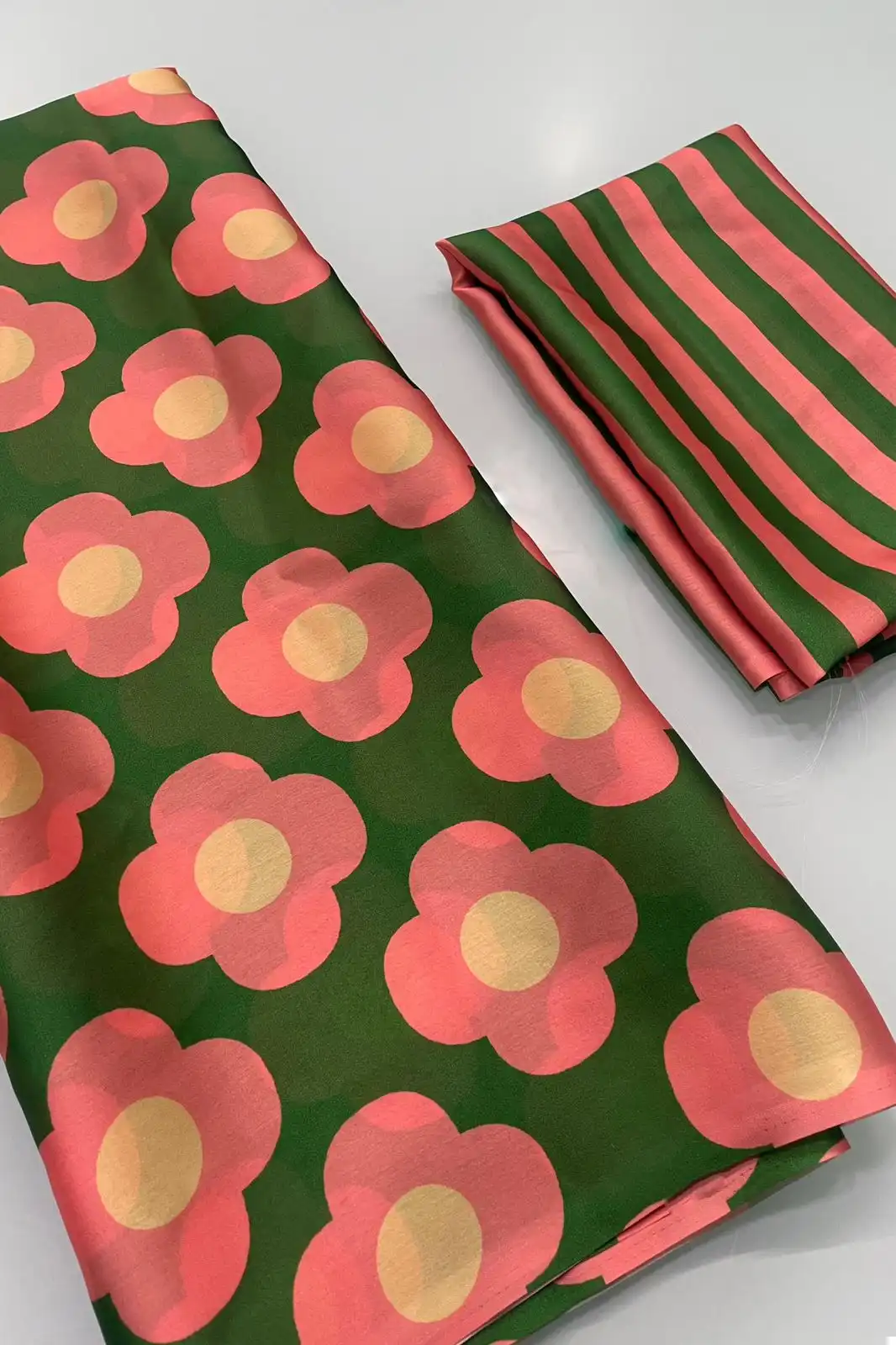 Vardan Ethnic Celebrity Inspired Soft Satin Wholesale Fancy Saree Catalog - Image 6