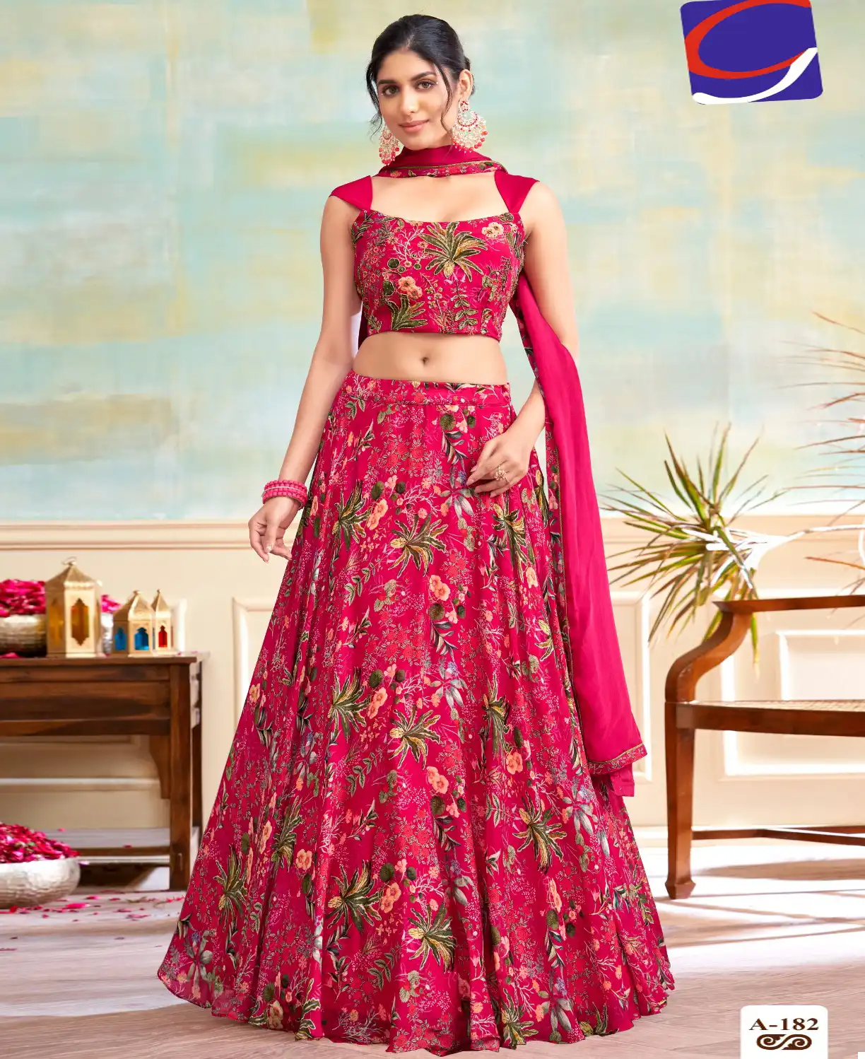 Vardan Ethnic Gf Fashion 1 Pure Georgette Wholesale Lehenga Catalog