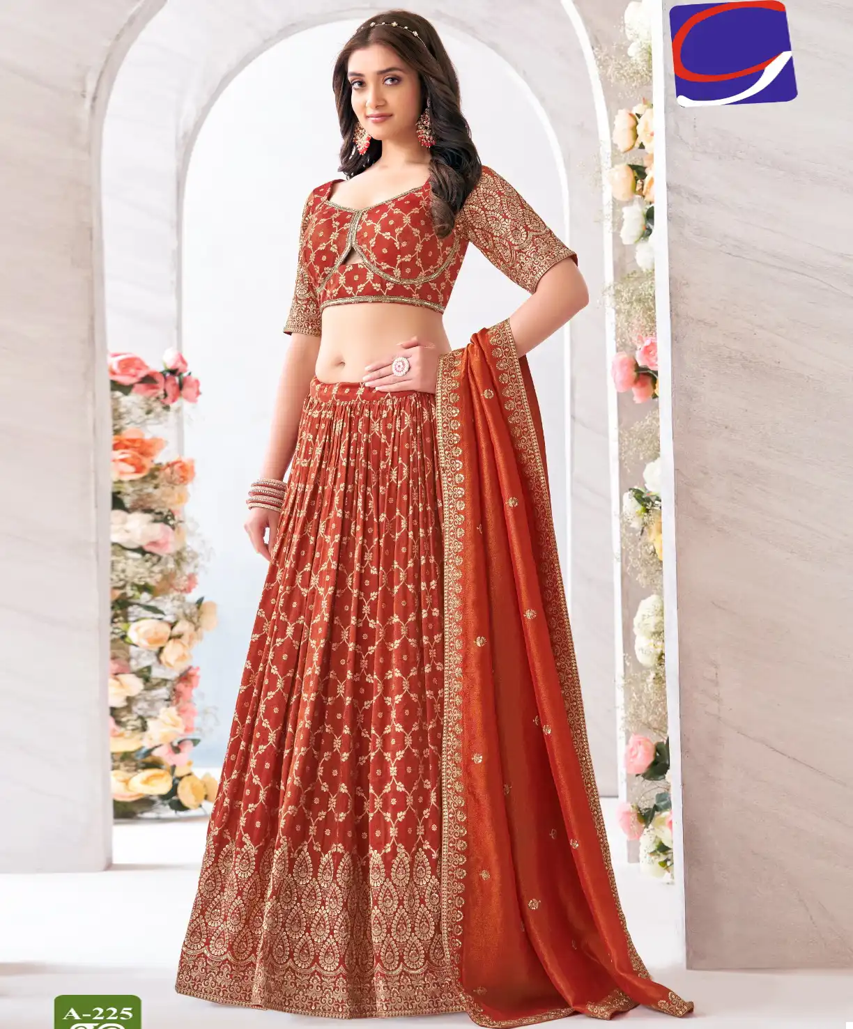 Vardan Ethnic Gf Fashion Pure Georgette Wholesale Lehenga Catalog