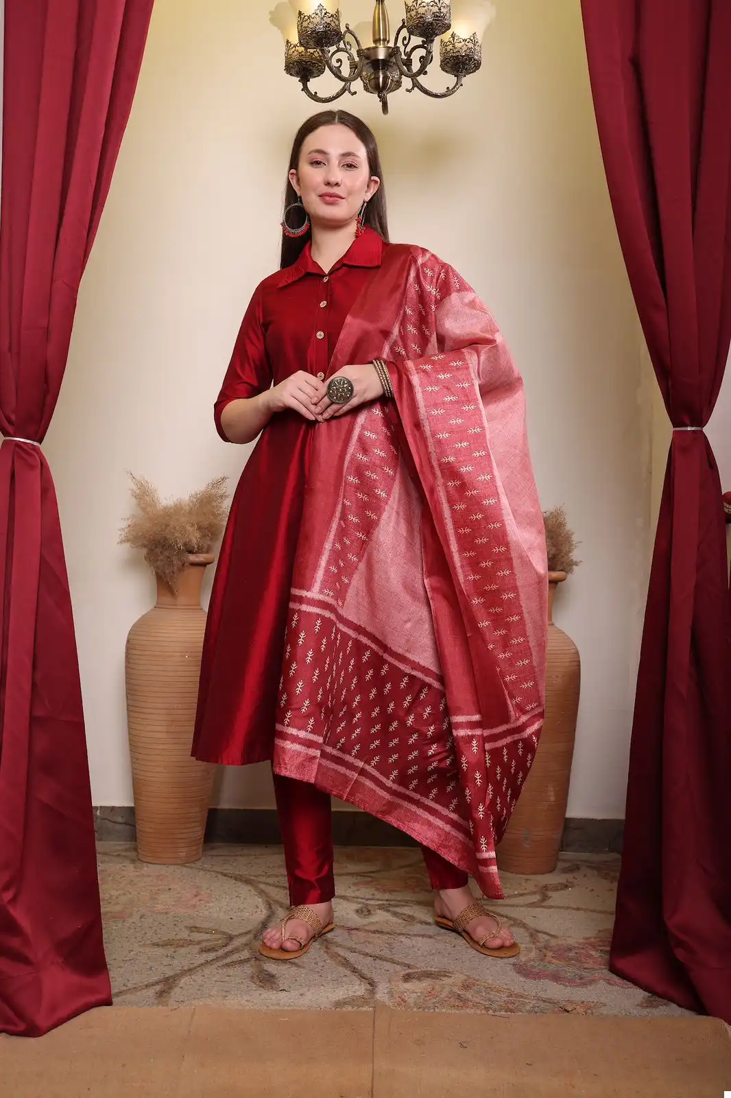 Vardan Ethnic Pick and Choose Viscos Silk Wholesale Readymade Salwar Suit Catalog - Image 3