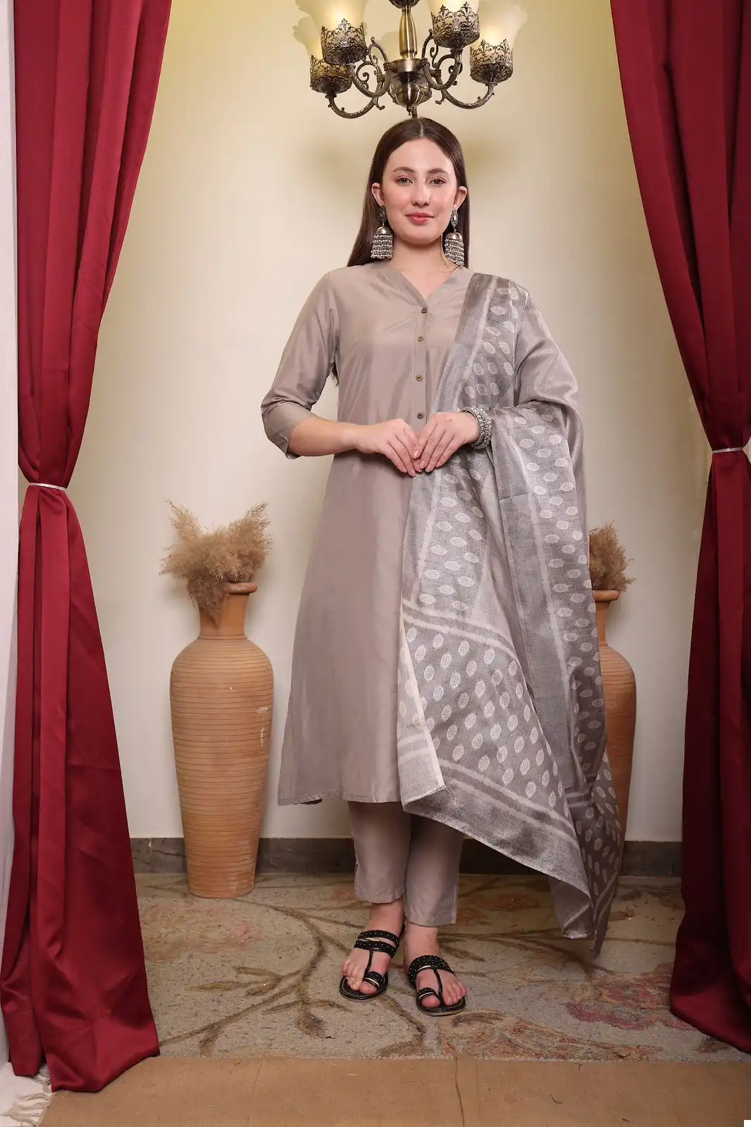 Vardan Ethnic Pick and Choose Viscos Silk Wholesale Readymade Salwar Suit Catalog - Image 4