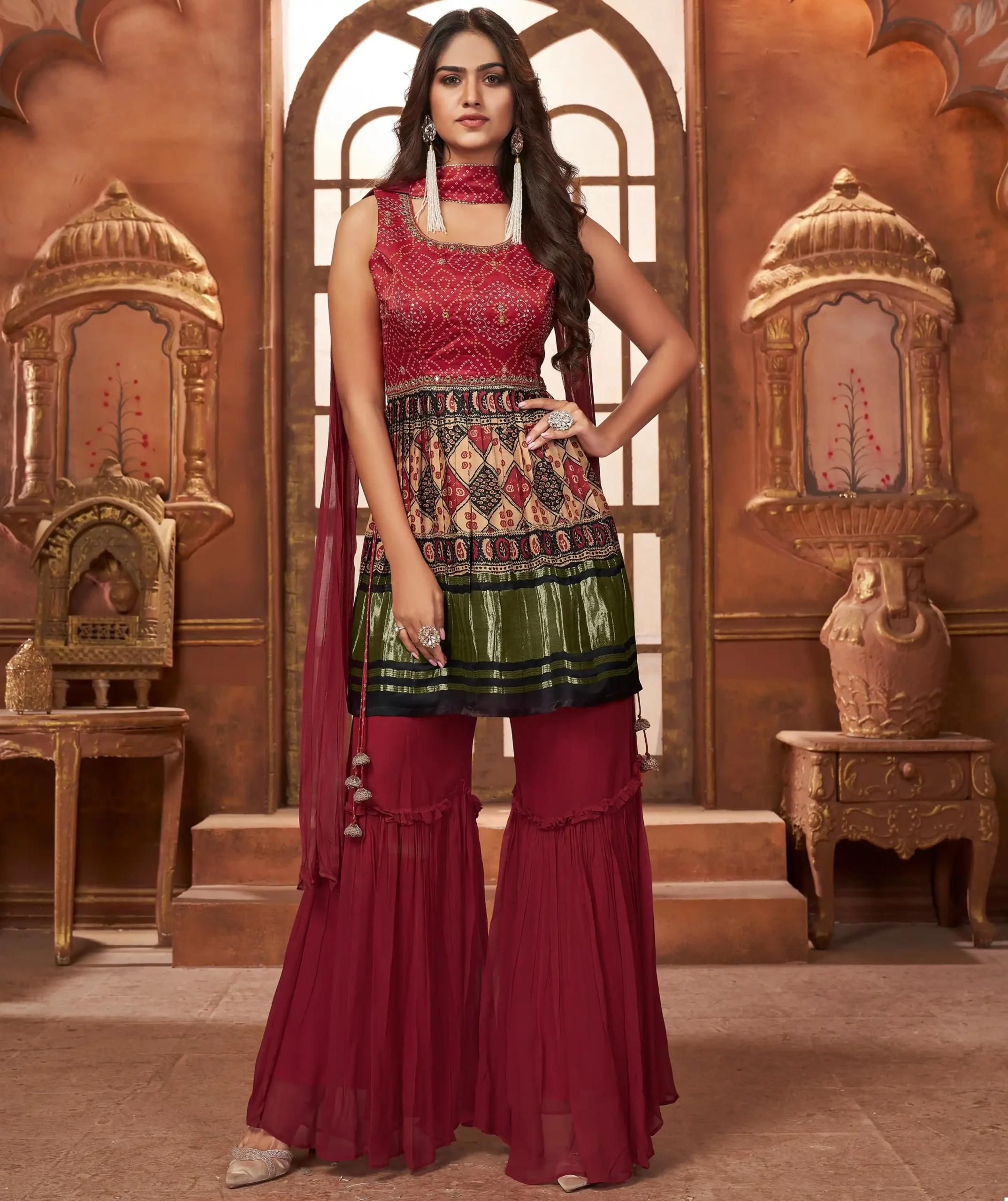 Virasat Noor Vol 02 Georgette Wholesale Designer Readymade Salwar Suit Catalog