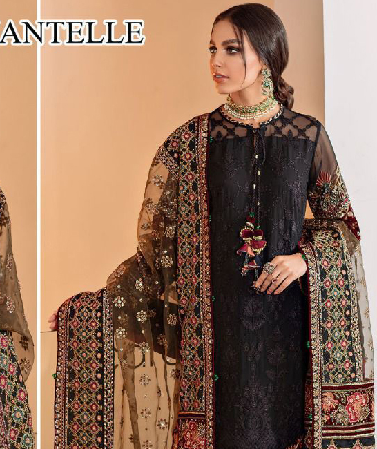 Zaha 10026 Georgette Wholesale Pakistani Salwar Suit