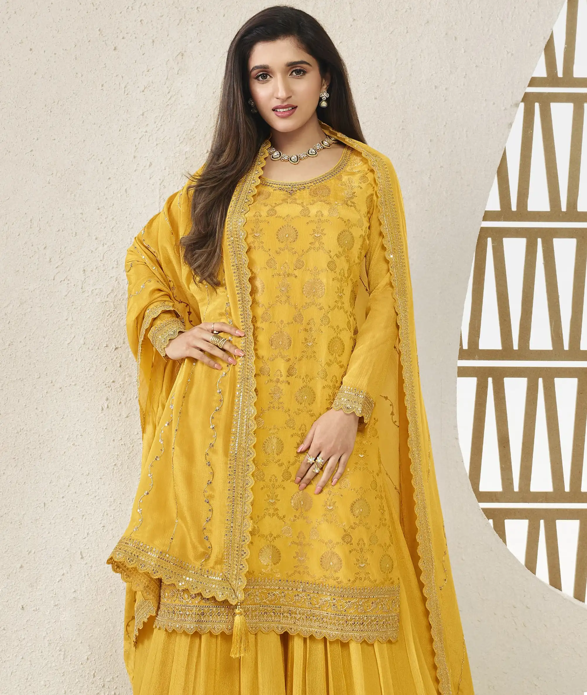 Vinay Fashion Kuleesh Karva Hitlist Viscose Chinon Wholesale Designer Salwar Suit Catalog