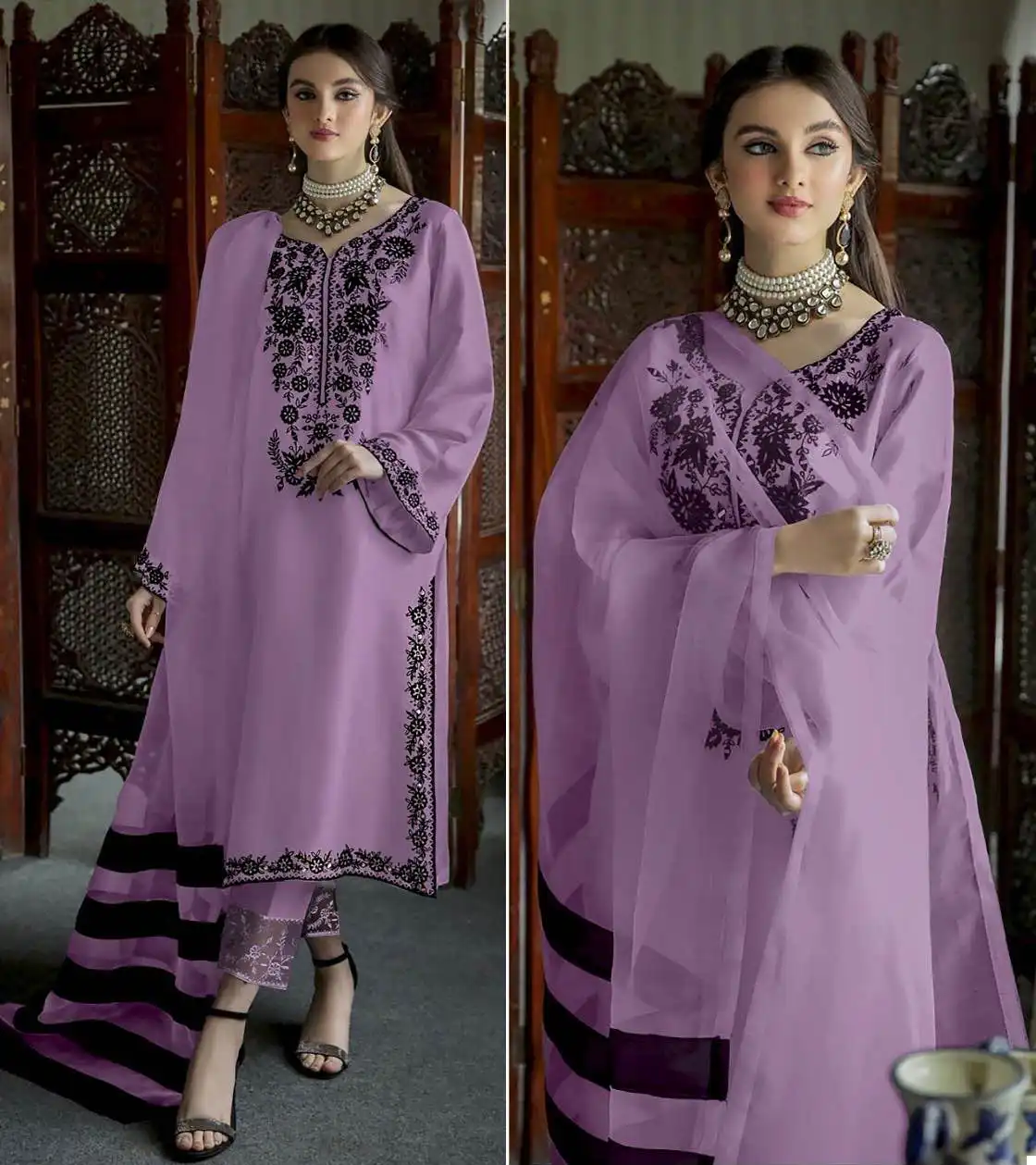 Zarqash D.No Z 148 Georgette Wholesale Pakistani Readymade Salwar Suit Catalog