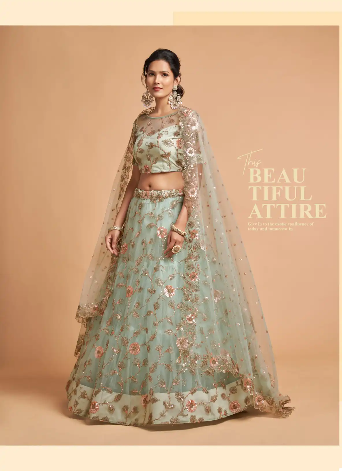 Zeel Neo Romantic Vol 2 Soft Net Wholesale Lehenga Catalog - Image 3