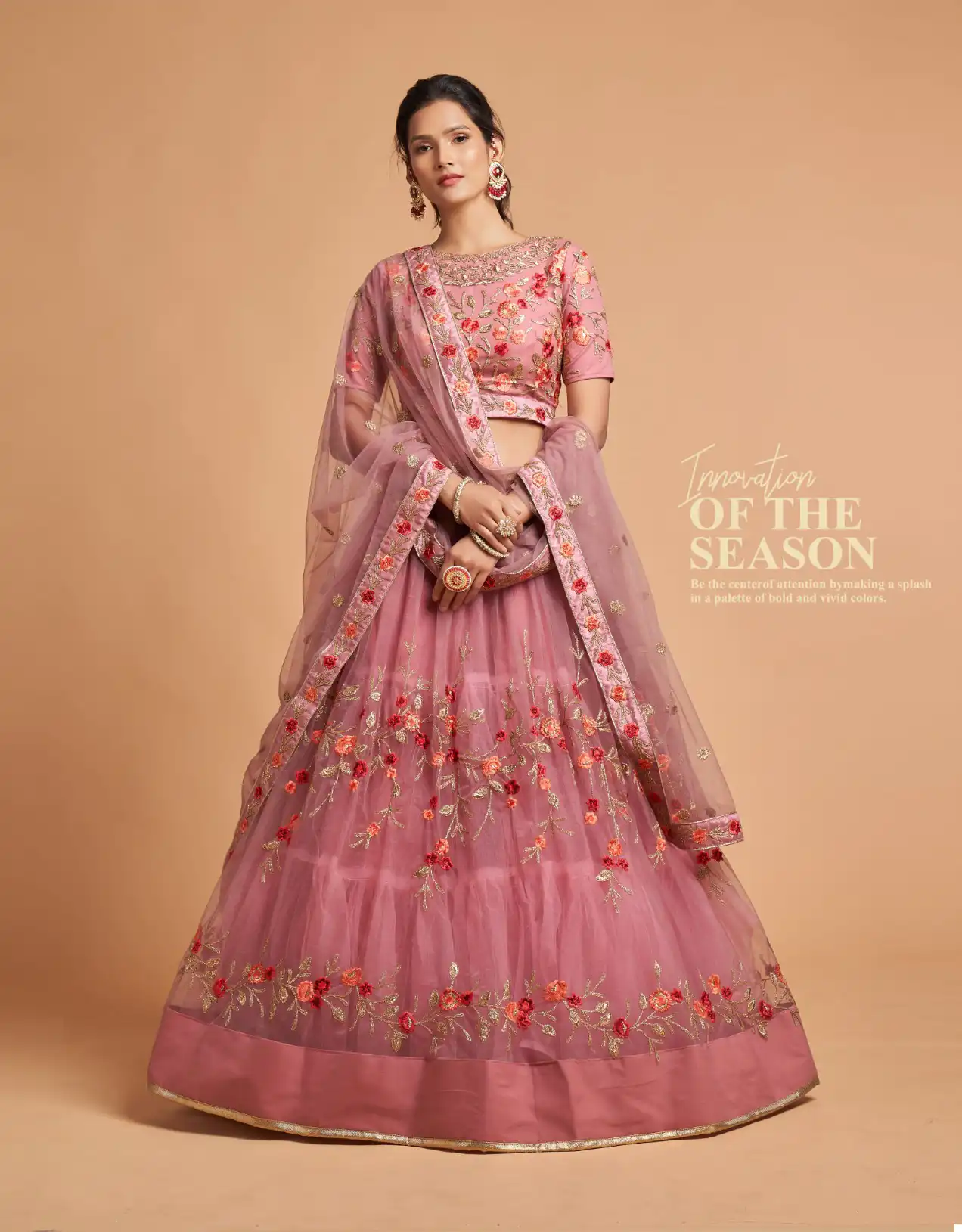 Zeel Neo Romantic Vol 2 Soft Net Wholesale Lehenga Catalog - Image 4