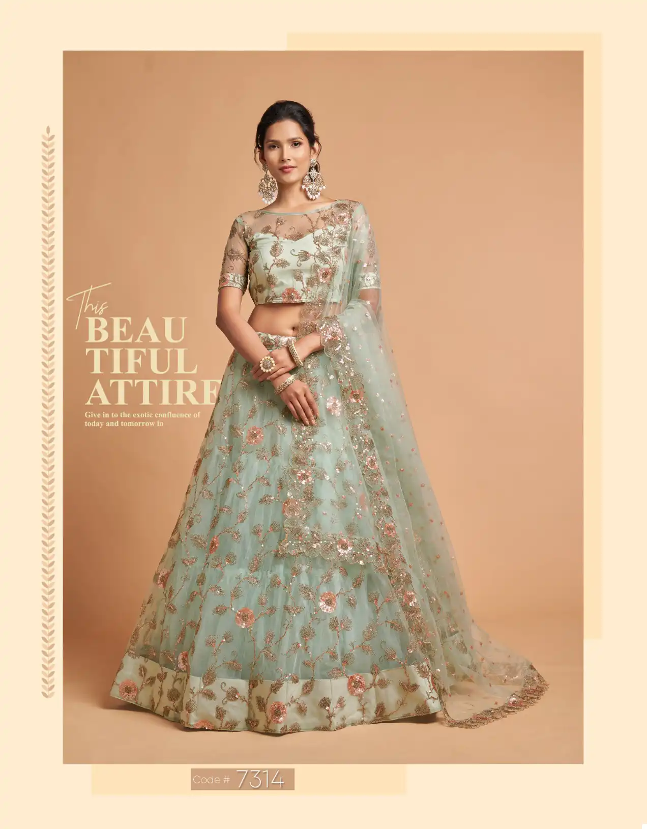 Zeel Neo Romantic Vol 2 Soft Net Wholesale Lehenga Catalog - Image 6