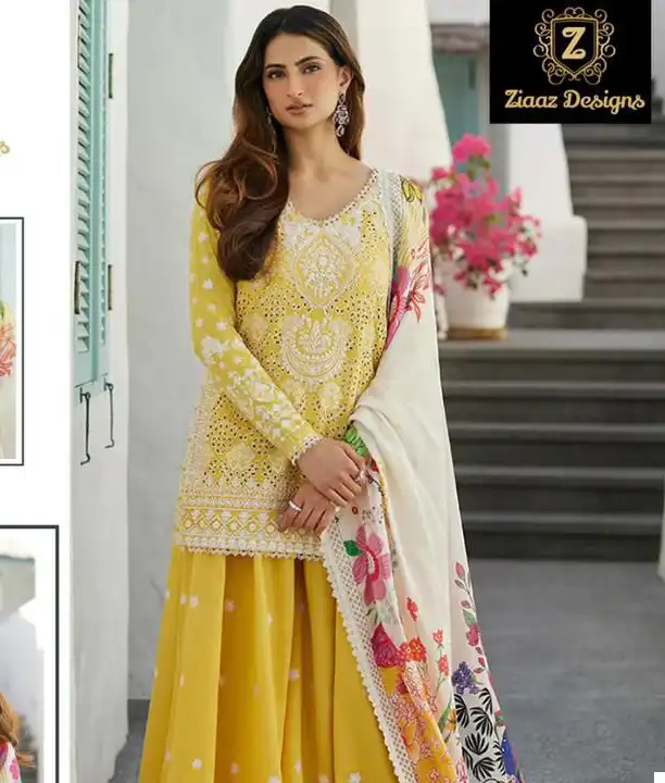 Ziaaz Code 506 Rayon Cotton Wholesale Pakistani Salwar Suit
