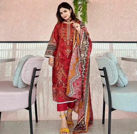 Aasha Designer 1065 Pure Cotton Wholesale Pakistani Salwar Suit Catalog