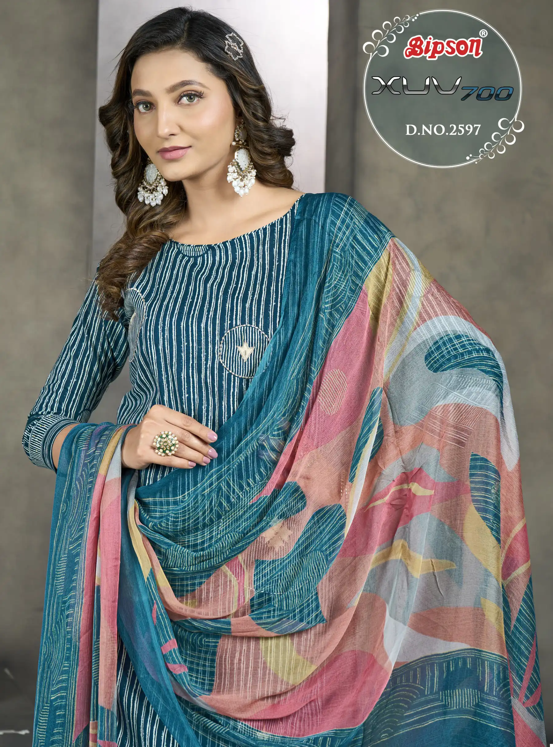 Bipson Xuv 2597 Pure Cambric Cotton Wholesale Salwar Suit Catalog