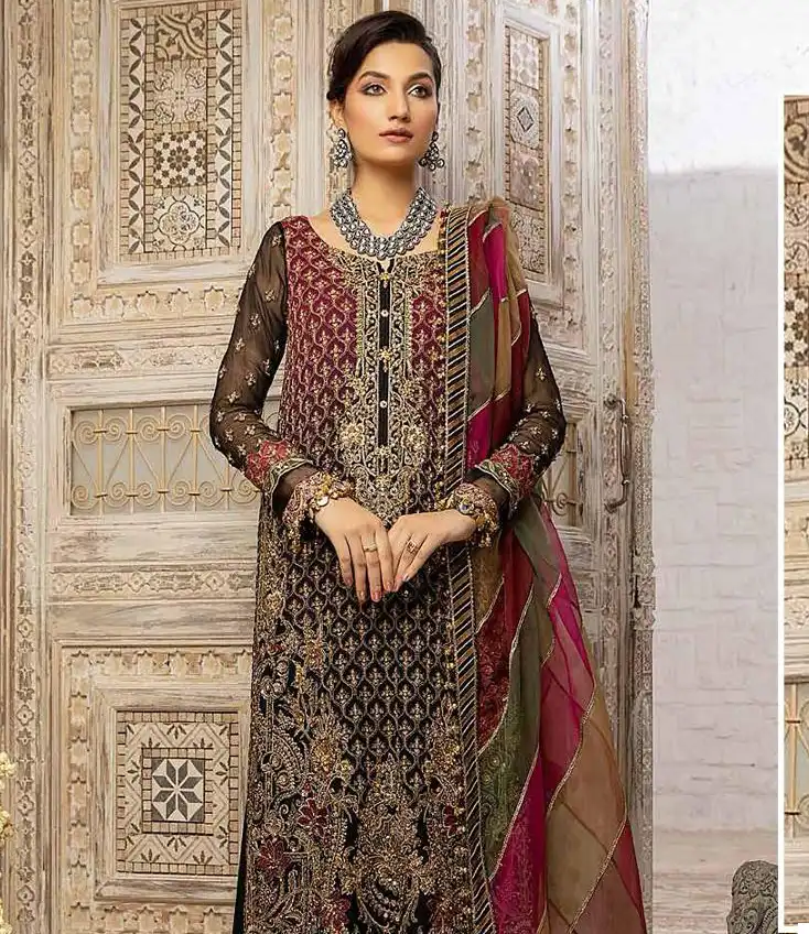 Fepic C 1621 Organza Wholesale Pakistani Salwar Suit
