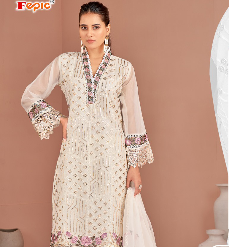 Fepic Cn 930 Organza Wholesale Pakistani Readymade Salwar Suit Catalog