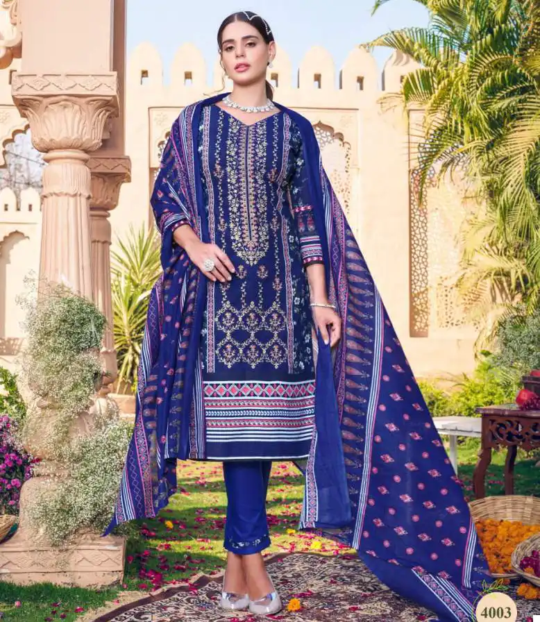 Gull A Ahmed Bin Saeed Vol 4 Lawn Cotton Wholesale Pakistani Salwar Suit Catalog